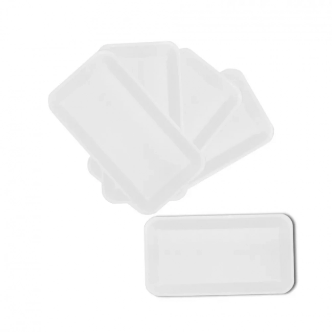 Bandeja de Isopor Rasa 15 por 27 Com 100 Unidades Ultratherm