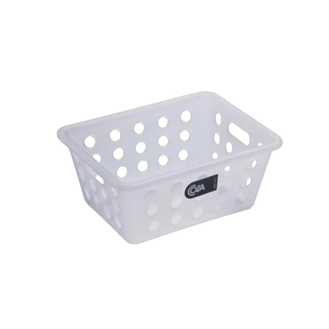 Cesta One Pequena 1,5 Litros Natural transparente Coza