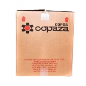 Copo descartável transparente  110 ml caixa com 3000 unidades Copaza
