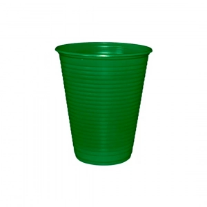 Copo plástico verde Xis Importadora