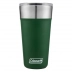 Copo térmico verde com tampa 600ml Coleman