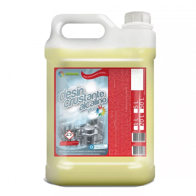 Desincrustante Alcalino 05 Litros Plus Sevengel