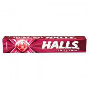 Drop halls cereja 28g com 10 unidades 