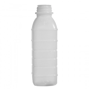 Garrafa plástica 1 litro quadrada Supraform 