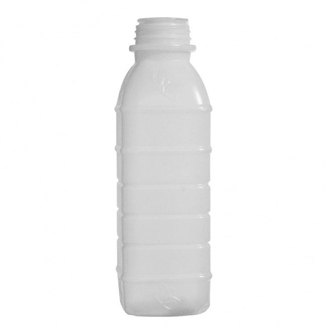 Garrafa plástica 1 litro quadrada Supraform 
