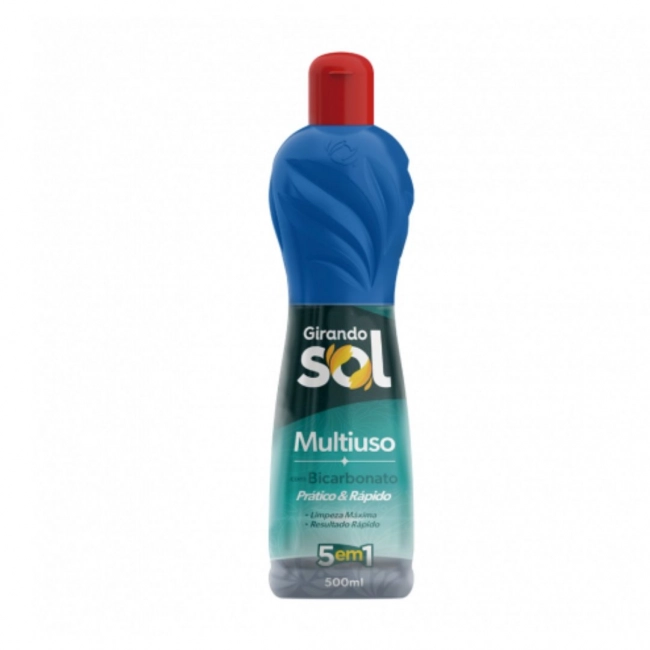 Limpador multiuso 500 ml bicarbonato Girando Sol 