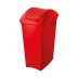 Lixeira 40 litros basculante vermelha Sanremo 