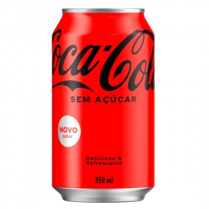Coca-cola sem açúcar 350ml