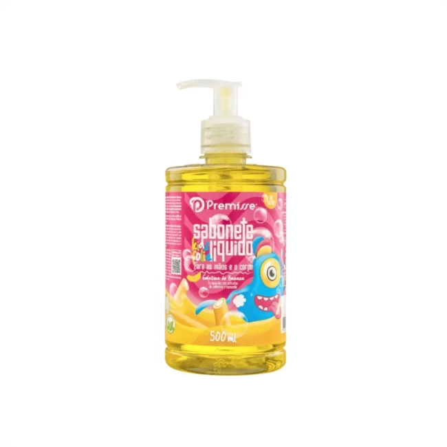 Sabonete Liquido 500 Ml Kids - Gelatina de Banana Premisse