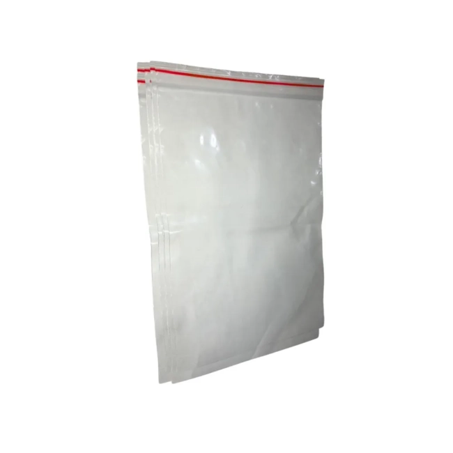 Saco Zip Lock Hermético Abre e Fecha - 100 Unidades Tamanho:N8 - 17x24